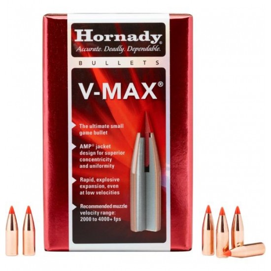 .22 (.224) Hornady lövedék V-Max 35gr